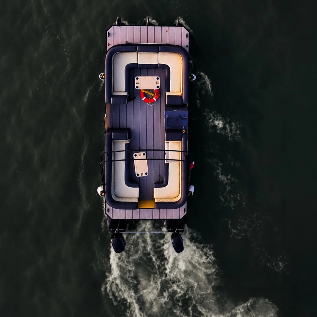 Pontoon Boat Image